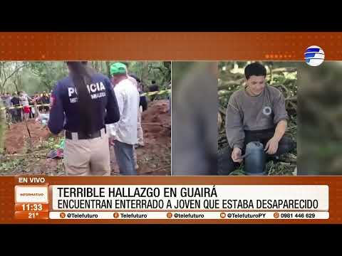 Terrible hallazgo en Guairá
