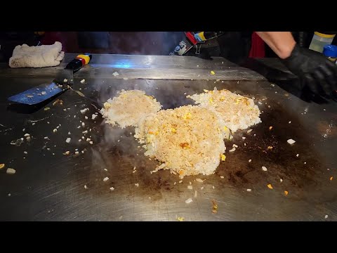 Teppanyaki Dinner (Rib-eye Steak, Lobster, Scallops, Shrimp, Chicken Fried Rice)