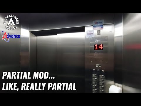 Unusual Mod: ATLAS Omega II (mod. Advance) Traction Elevator - 168 Ed. Abram St. - GO, BR