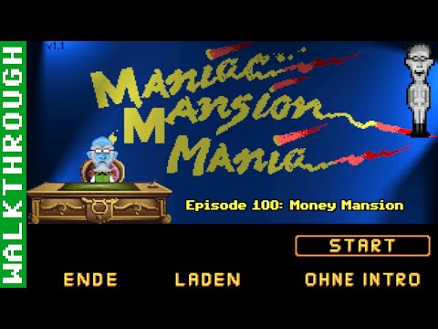Maniac Mansion Mania Episode 100: Money Mansion Lösung (Deutsch) (PC, Win) - Unkommentiert