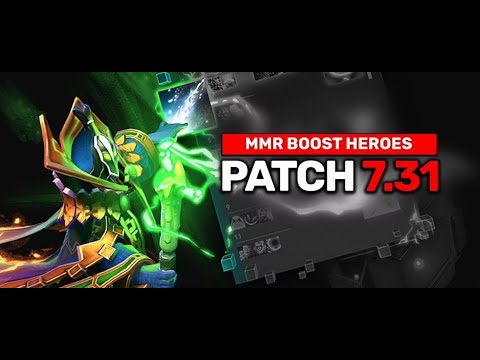 TOP 5 BEST CARRY HEROS TO GAIN MMR WITH IN PATCH 7.31b - SPAM THESE HEROS FOR FREE MMR - Dota 2