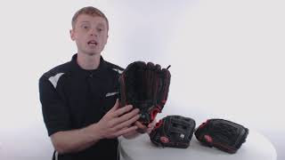 Video thumbnail: Rawlings Mark of a Pro Lite Youth Baseball Gloves