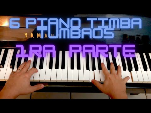 Daniel Escudero - 6 Piano Timba TUMBAOS 1ra PARTE con Clave (Tutorial HD)
