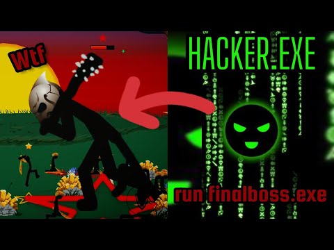 Stick War Legacy New Update New Challenger hacker.exe! He Can Spawn FINAL BOSS! Pro VS Hacker