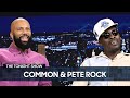Common And Pete Rock Talk The Auditorium Vol 1 And Rock S Massive Record Collection Tonight Show