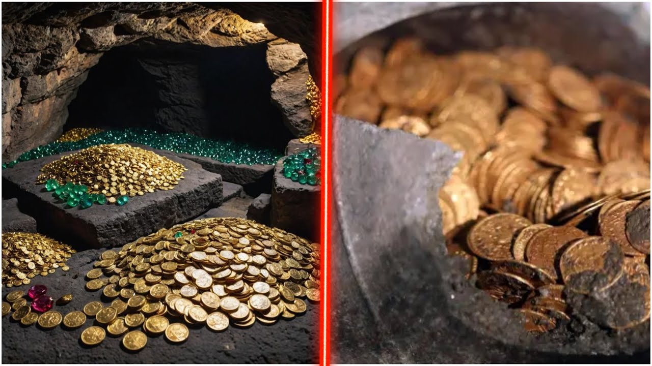 The moment of finding the world's most expensive treasures