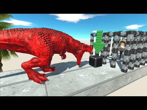 ⚡Trap Spike Blade Through🦖- Animal Revolt Battle Simulator🦕