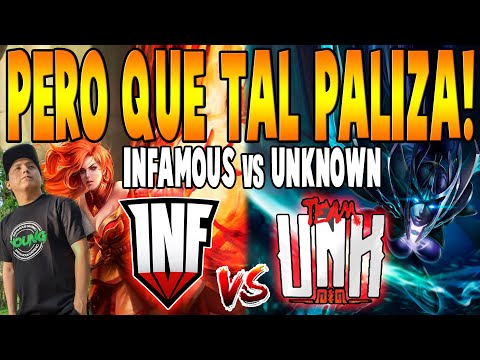 INFAMOUS vs UNKNOWN [BO2] - Pero Que Tal Paliza! "Papita vs Robo Z" -  Realms Collide DOTA 2