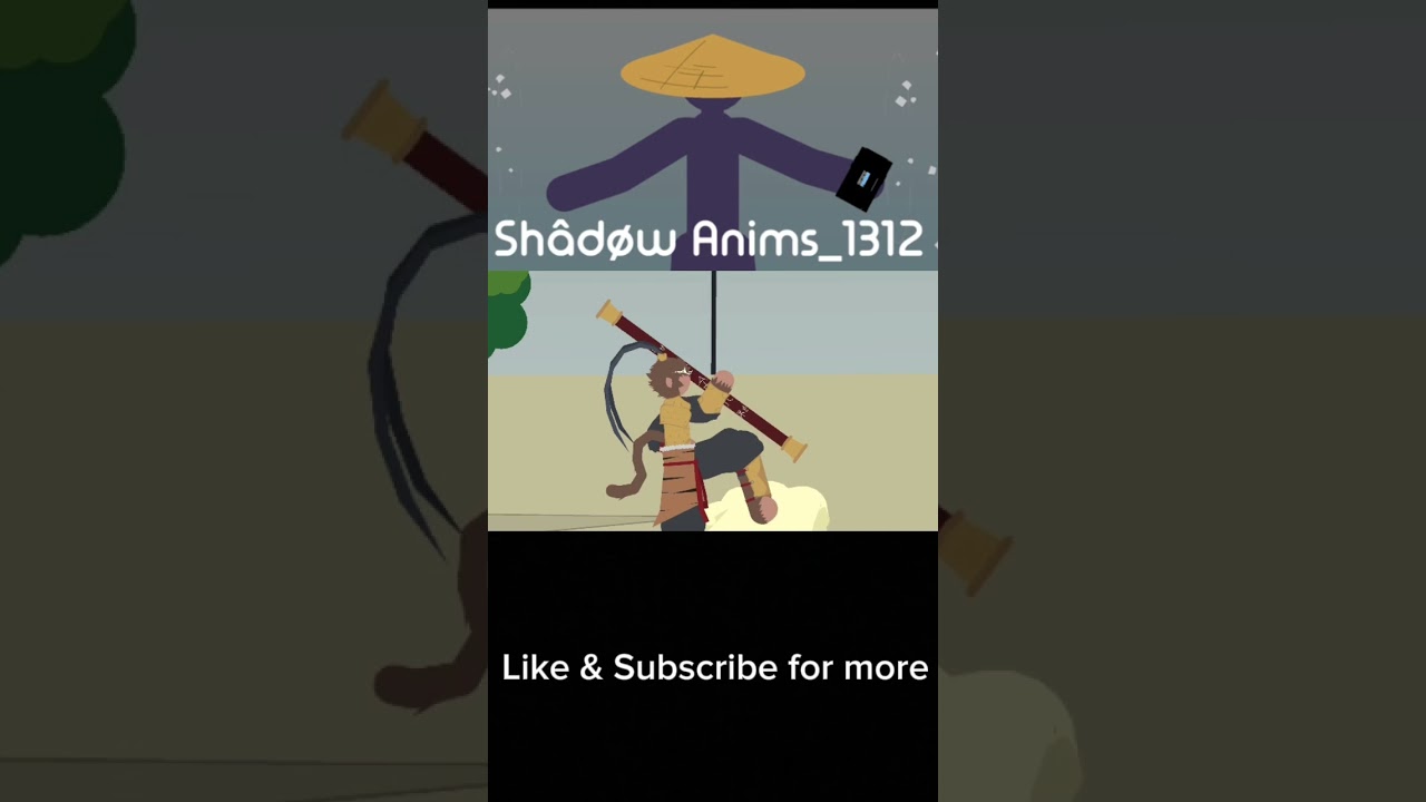 Sun Wukong Combo Test #animation #sunwukong #blackmyth #mythology #sticknodes