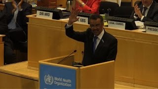 Etíope vai assumir OMS