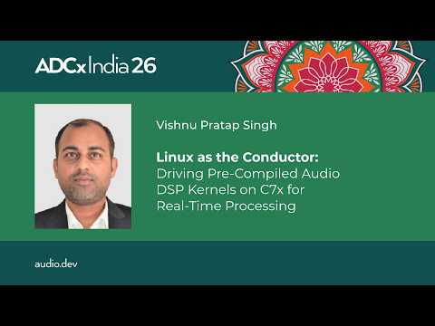 Driving Pre-Compiled Audio DSP Kernels on C7x for Real-Time Processing