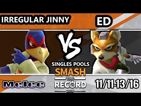 STR 2016 SSBM - Irregular Jinny (Falco) Vs. Ed (Fox) Smash Melee Tournament