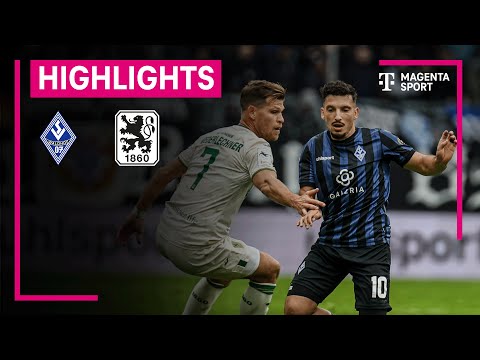 SV Waldhof Mannheim - TSV 1860 München | Highlights 3. Liga | MAGENTA SPORT
