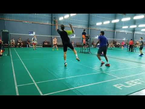 Badminton FINAL Novae Men's Double 90 - Yogendran Krishnan / Azizan Vs Wong Yuen Fong / Ku Boon Yann