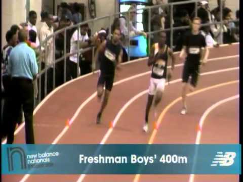 Boys 400m Freshman Heat 3 - New Balance Indoor Nationals 2011