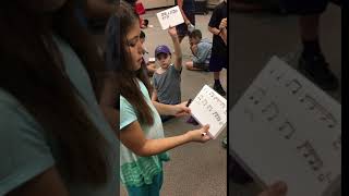 Student Created Rhythmic Dictation