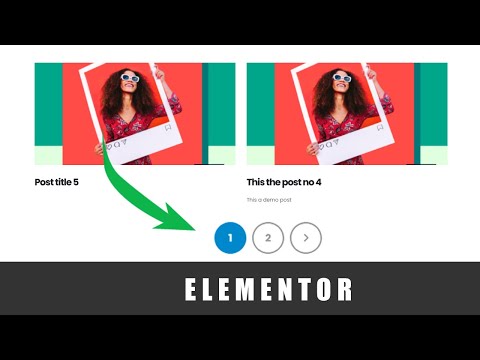 How to Add Pagination in WordPress using ELEMENTOR