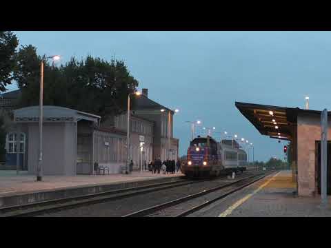 Pila Glowna, Chojnice mit EN57, SU42, ET22-910 u.v.m. Eisenbahn auf der Ostbahn