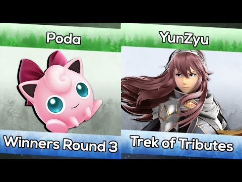 Poda (Jigglypuff) vs. YunZyu (Lucina) | Trek of Tributes | Smash Ultimate WR3