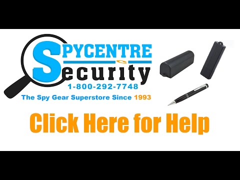 How To - Time & Date Setup for Pro USB Flash Drive, USB Power Bank and Voice Recorder Spy Pen