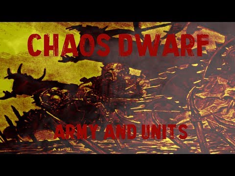 Total War: Warhammer Chaos Dwarf Lore Army, Units, and Tactics