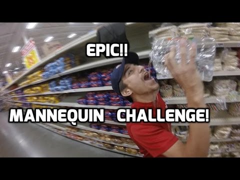 H-E-B grocery store Best !Mannequin Challenge Overnight Grocery stockers.