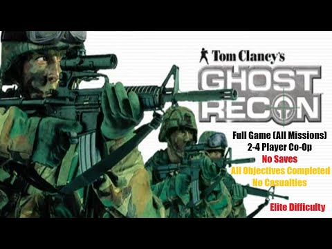 Tom Clancy's Ghost Recon (2001): Full Game Co-Op (Elite Difficulty)