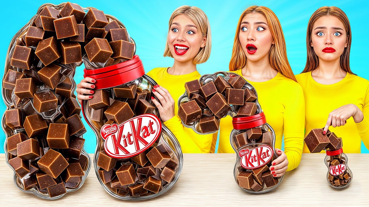 Big, Medium and Small Plate Challenge | Who Wins the Cooking War by Multi DO Challenge