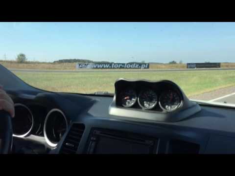 Mitsubishi Lancer Evolution X Onboard GoPro On Tor Łódź