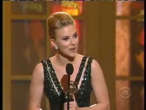 Scarlett Johansson speech @ Tony Awards