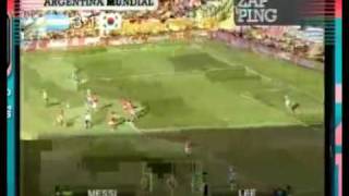 preview picture of video 'Gol de Higuaín 4 - 1 Corea Del Sur'