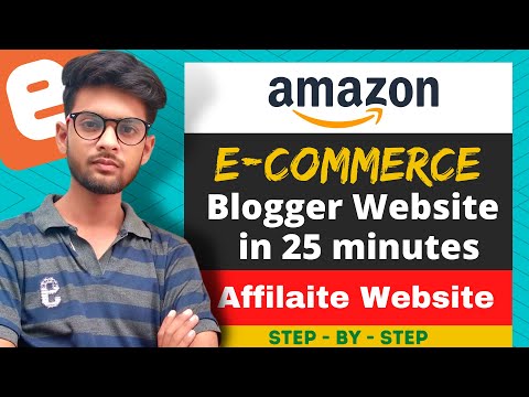How to Create Free Affiliate Website In Blogger |...