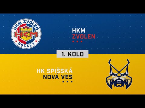 1.kolo HKM Zvolen - HK Spišská Nová Ves HIGHLIGHTS