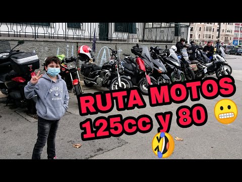 QUEDO con Motos de 125cc con Yamaha RD 80 😬 y Oier🚀 Vamos a Ondarroa💪🏻 (vemos las 125)