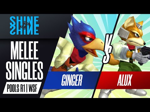 Ginger vs Alux - Melee Singles Pools WSF - Shine 2022 | Falco vs Fox