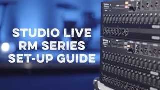 Video thumbnail for PreSonus StudioLive RM32AI/RM16AI Rack Mixer Set-Up Guide by PreSonus Audio Electronics