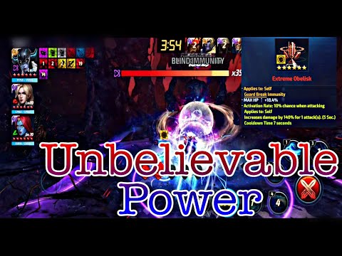 T-3 Proxima Midnight Vs Knull With Extreme Obelisk 140 Pro - Marvel Future Fight