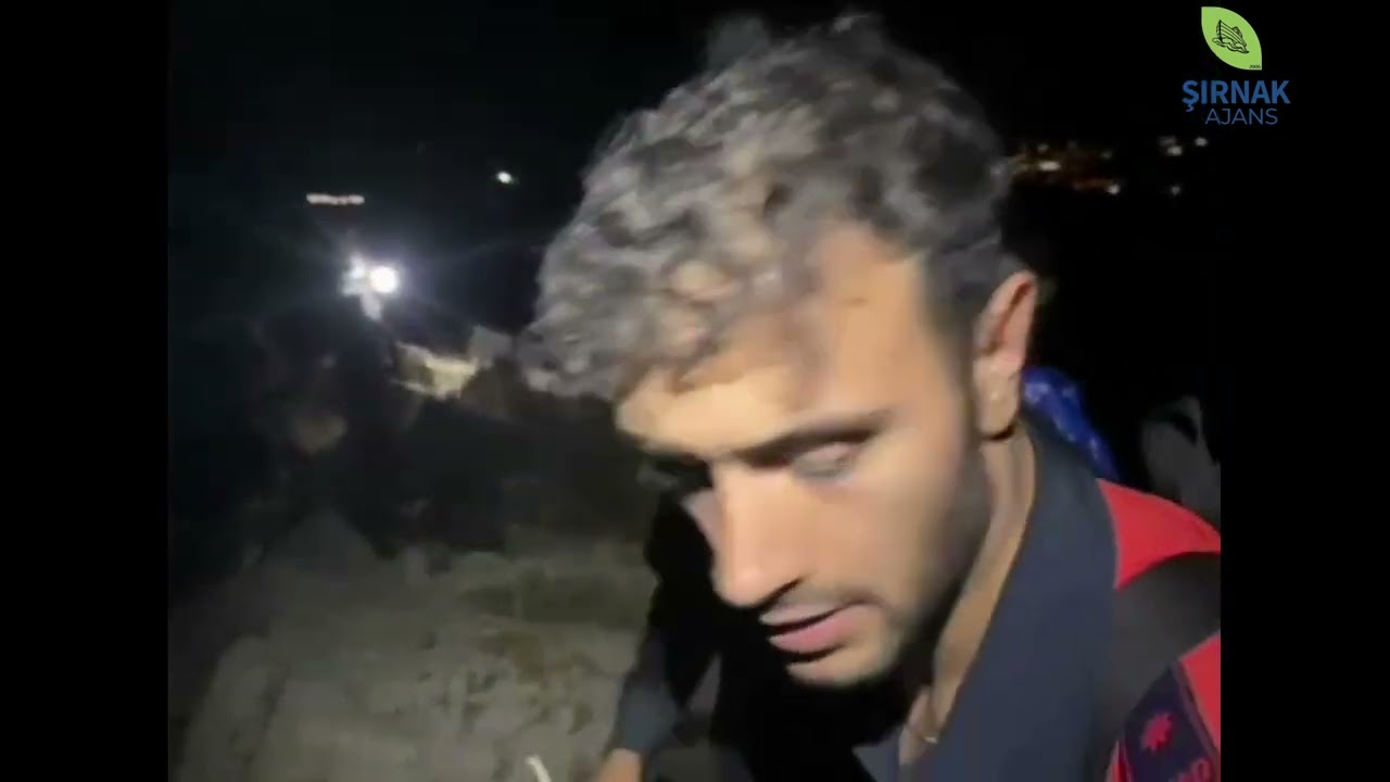 Şırnak'ta Mahsur Kalan 2 Vatandaş Gece Yarısı Kurtarıldı