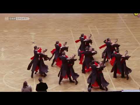 TSC Schwarz Gold A-Team Standard - Unstoppable - Weltmeisterschaft Formationen Standard 2024