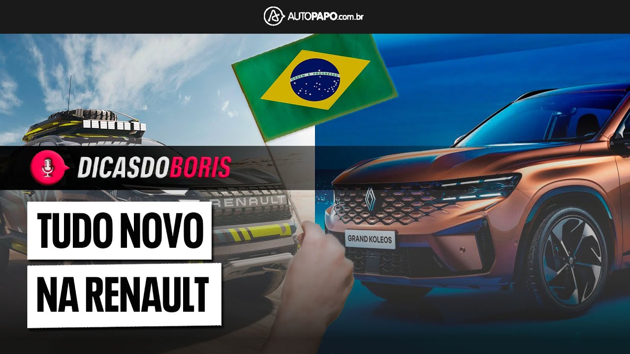 RENAULT PREPARA 3 LANÇAMENTOS IMPORTANTES PARA 2026
