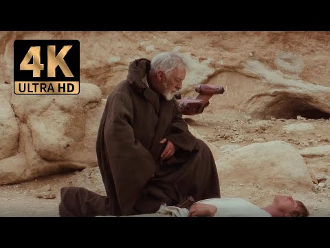 Obi-Wan Kenobi Meets Luke - Star Wars: A New Hope [4k UltraHD]