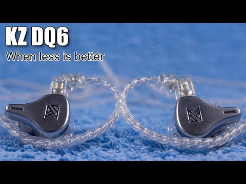 KZ DQ6 triple dynamic driver earphones review