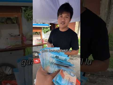 WAH INI CARA BARU DAGANG TAKJIL 😁🙌