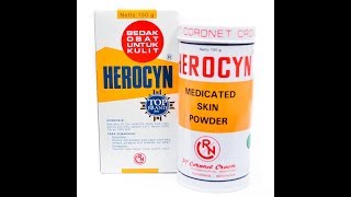 Download lagu MENGEJUTKAN!!! Inilah Manfaat Bedak Herocyn untuk Kulit Dan Gatal Gatal !! mp3