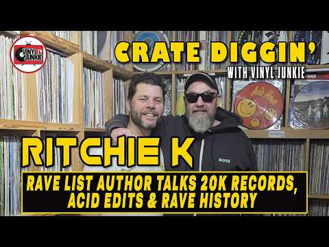 Inside Ritchie K’s 20K Record Collection | Rave List Author & Acid Edits Producer
