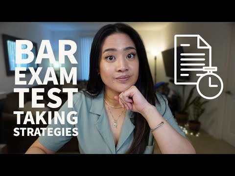 My TOP Test-Taking Strategies to Pass the Bar Exam