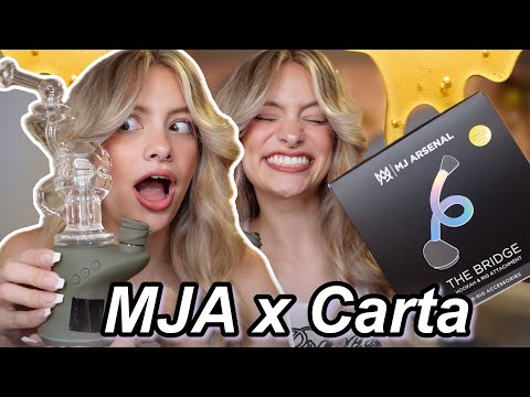 *NEW* MJ Arsenal CARTA attachments + motorbreath shatter 👀