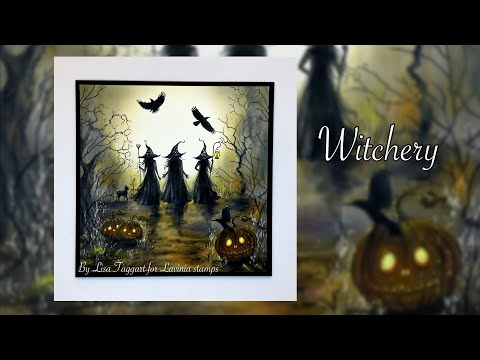 ‘Witchery’ by Lisa Taggart for Lavinia stamps