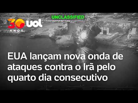 Crise EUA e Irã: Trump ordena mais ataques em quarto dia consecutivo de nova fase da guerra