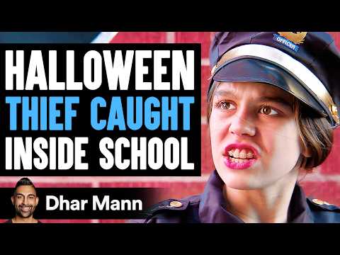 HALLOWEEN THIEF Caught Inside SCHOOL, What Happens Next Will Shock You | Dhar Mann Studios